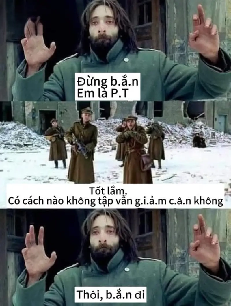 Khi PT vừa nghiêm khắc vừa hài hước meme PT (huấn luyện viên cá nhân)