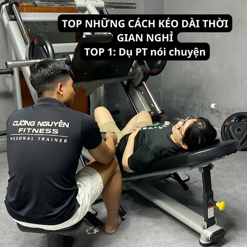 PT là người bạn đồng hành không thể thiếu meme PT (huấn luyện viên cá nhân)