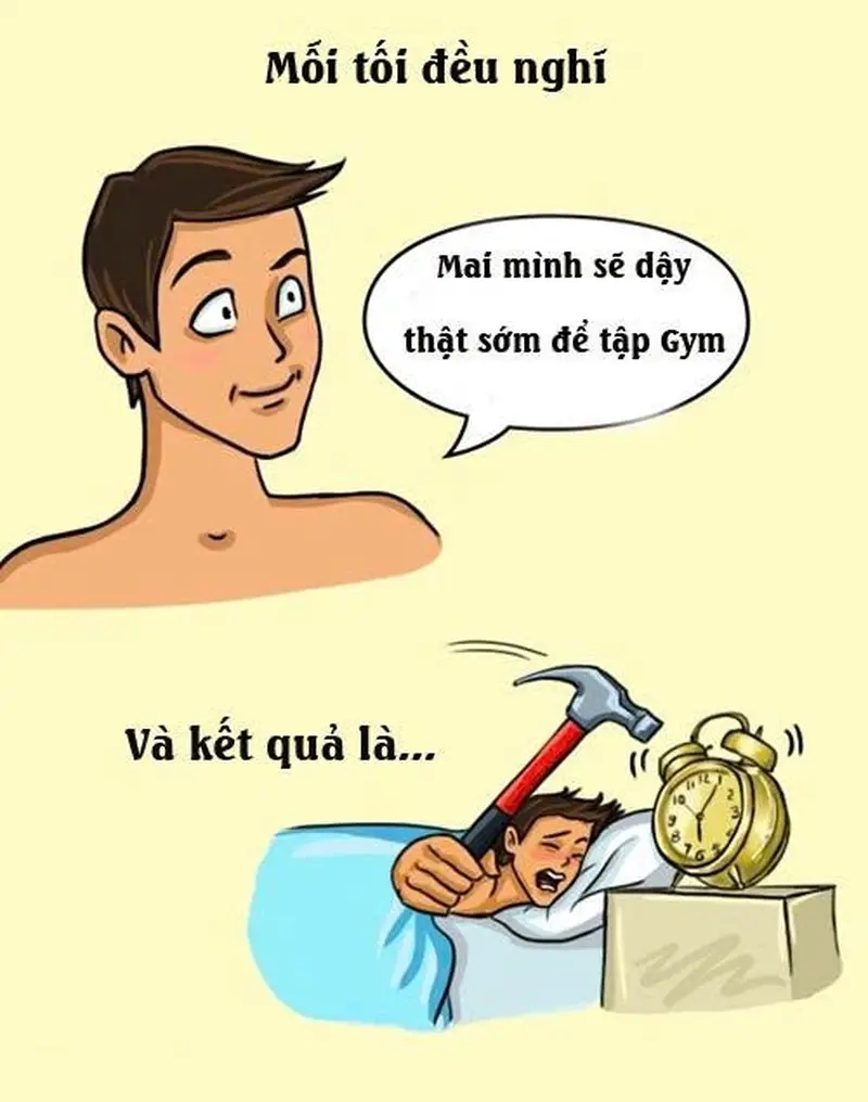 Người mới tập gym và những câu chuyện dở khóc dở cười