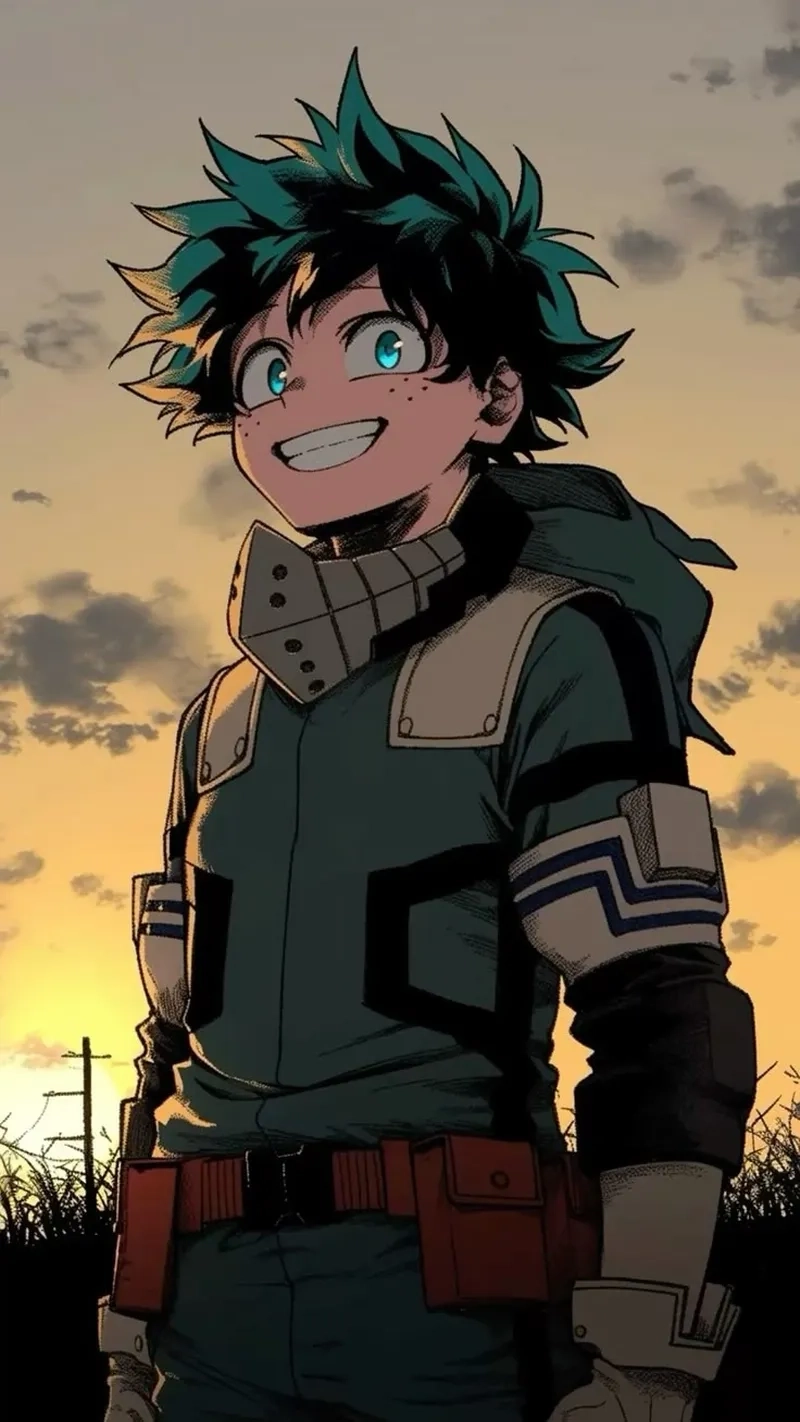 Vẽ Midoriya là chủ đề yêu thích của các họa sĩ fanart