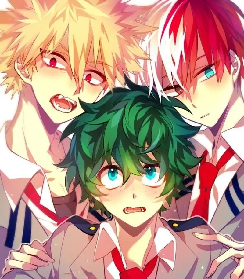 Bakugou x Midoriya thu hút nhiều fan ship và fanfiction