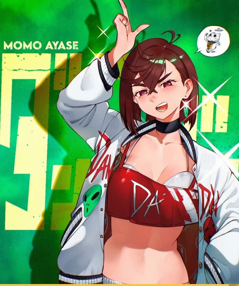 Momo Ayase art sáng tạo với thần thái nữ sinh mạnh mẽ