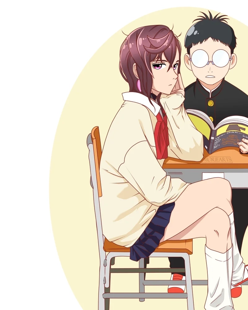 Momo Ayase x Okarun comic ngọt ngào nhưng không kém phần hài hước