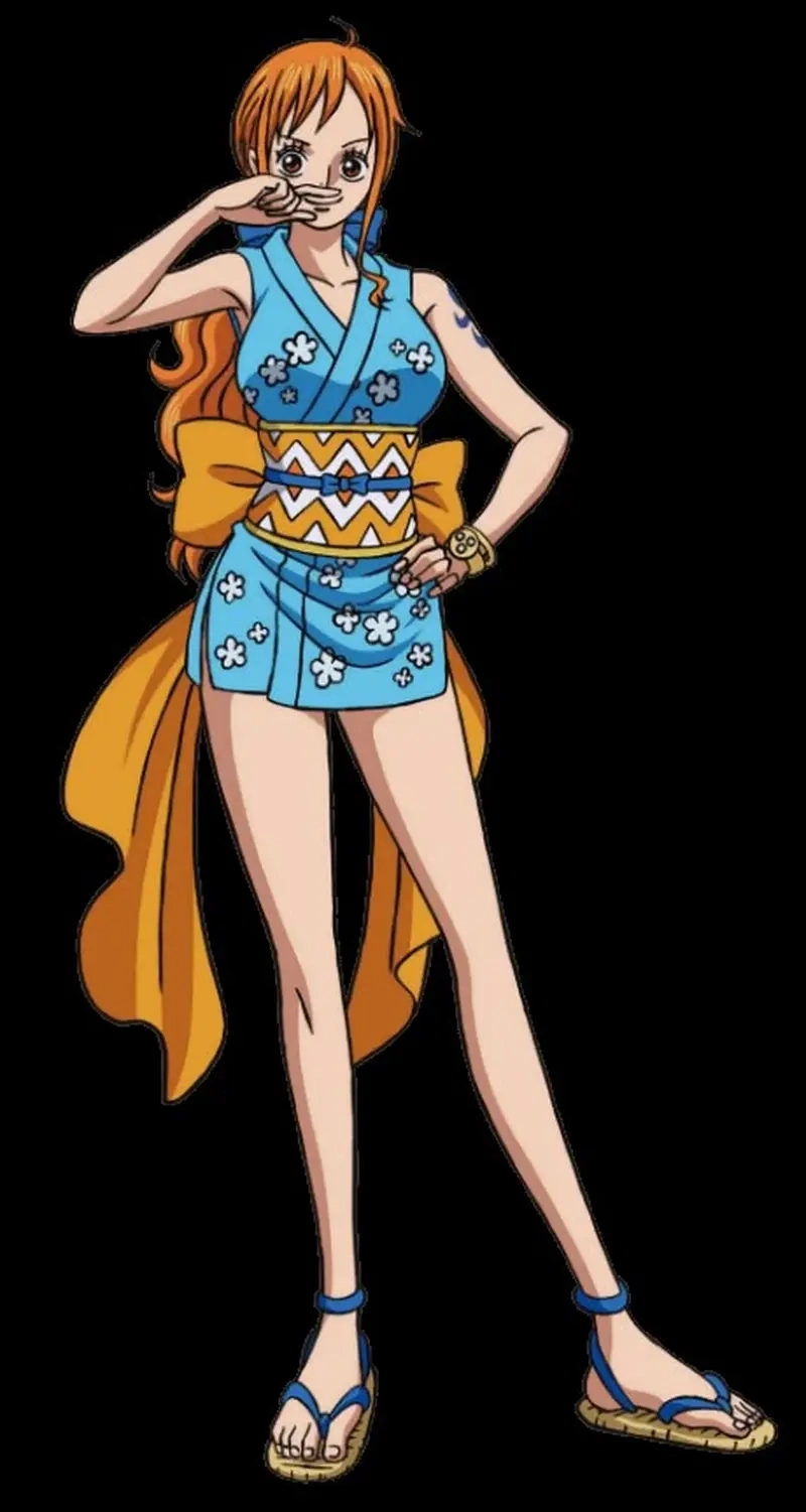 Nami One Piece Red với phong cách cá tính