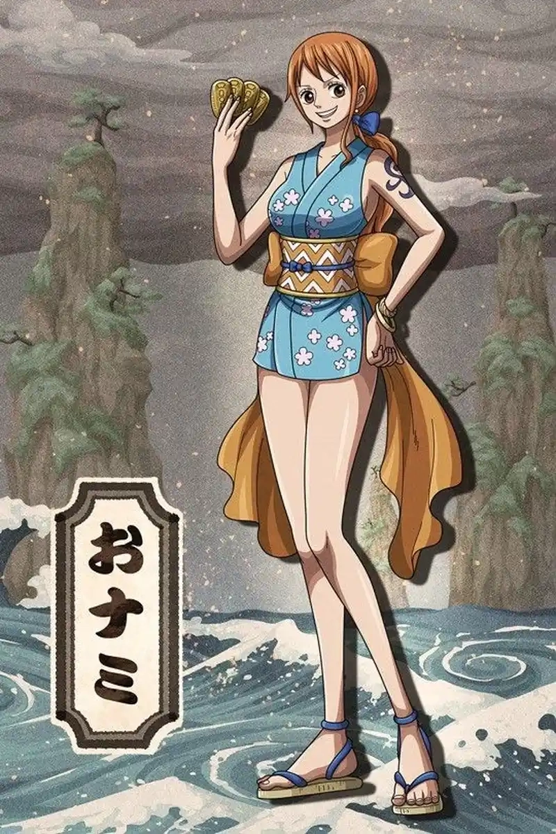Hình ảnh Nami One Piece Gold phiên bản điện ảnh