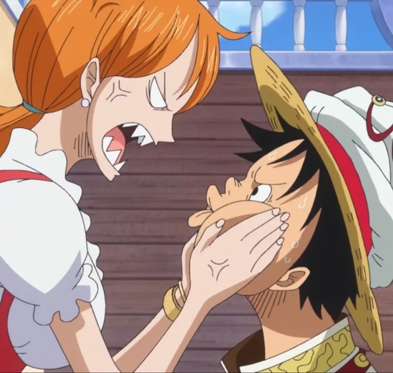 Khoảnh khắc hài hước từ Luffy Zoro Nami