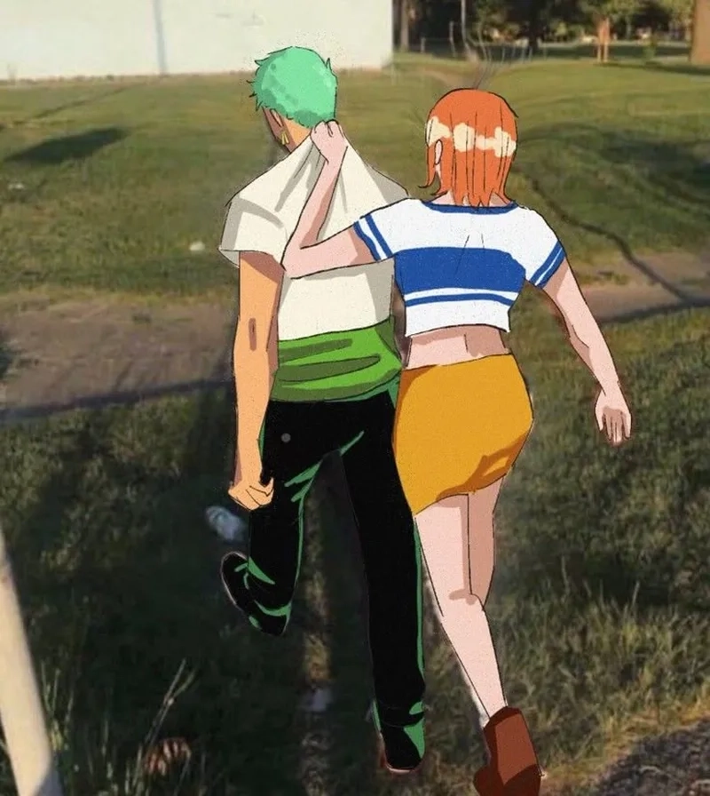 One Piece Luffy Zoro Nami nhóm tam trụ huyền thoại