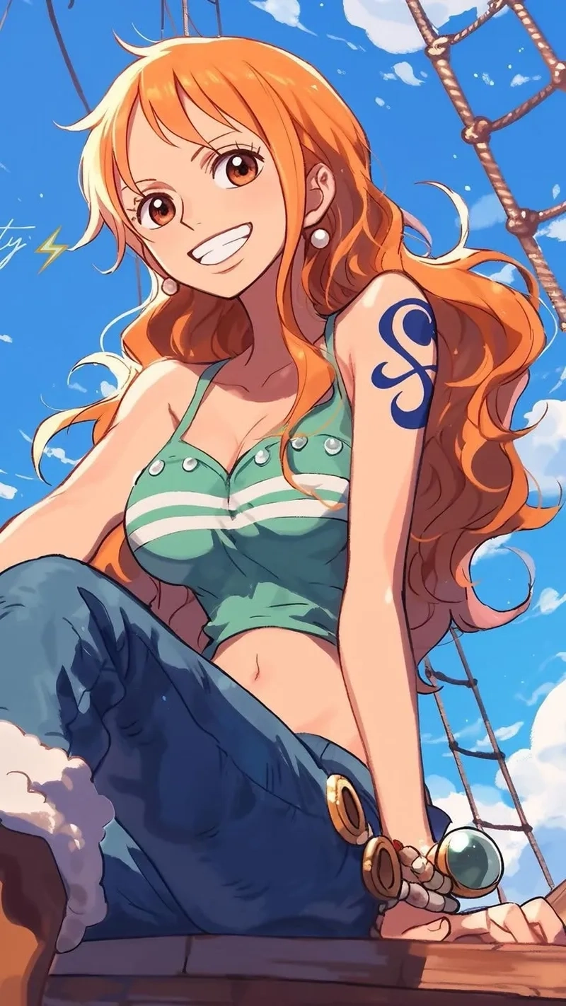 Ảnh từ phân đoạn xúc động trong one piece episode nami