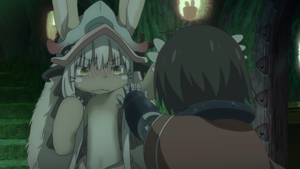Made in Abyss Nanachi xuất hiện như một người bạn trung thành và thông minh