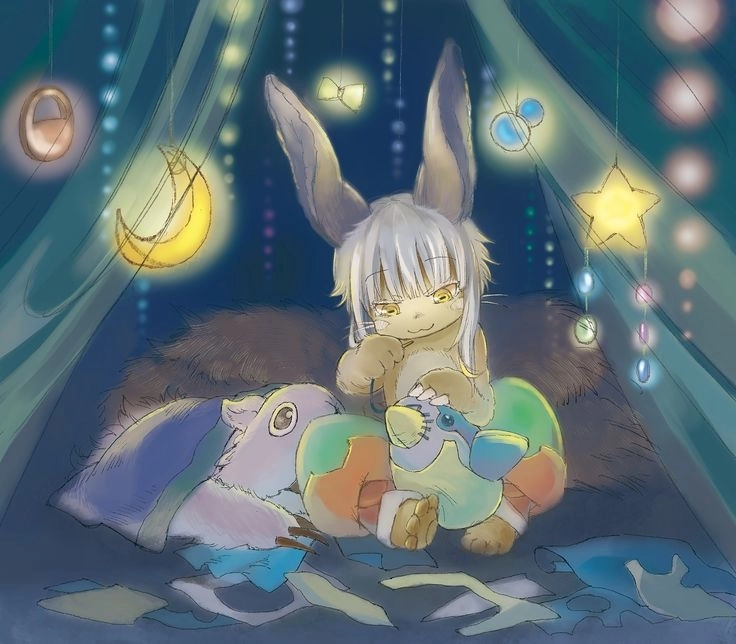 Nanachi manga xuất hiện nhiều trong những khung truyện cảm động