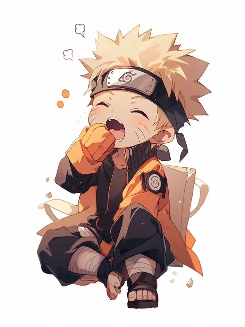 Phiên bản siêu đáng yêu: Naruto cute chibi không thể bỏ lỡ