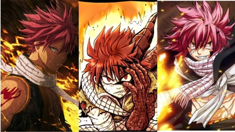 Natsu Dragneel xuất hiện rực rỡ giữa khung cảnh phép thuật