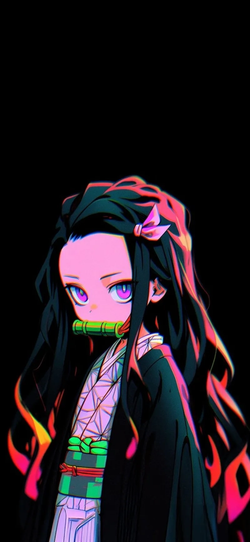 Nezuko Kamado wallpaper lý tưởng cho fan yêu thích hình ảnh nhẹ nhàng và dễ thương