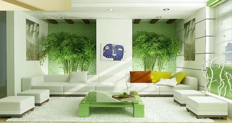 tuổi canh thân sơn nhà màu gì cho hợp phối mẫu sơn nhà màu xanh ấn tượng