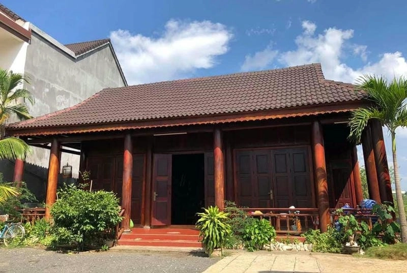 Không gian cổ xưa từ nhà 3 gian mái ngói