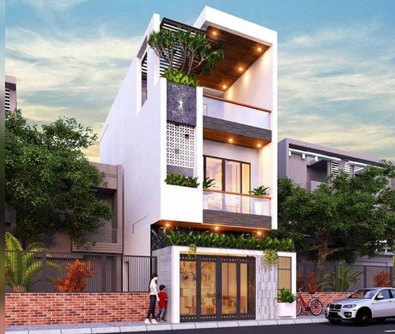 Ngắm nhìn mẫu nhà 3 phòng ngủ gọn gàng tiện ích