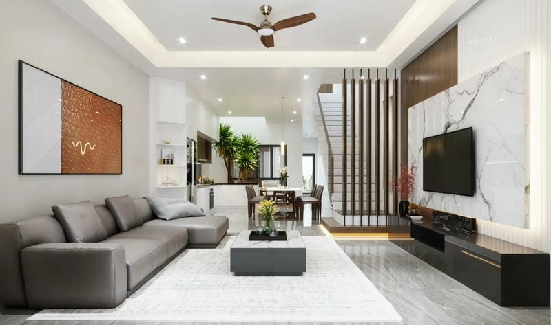 mẫu trần nhà thạch cao đẹp hiện đại đón xu hướng mới