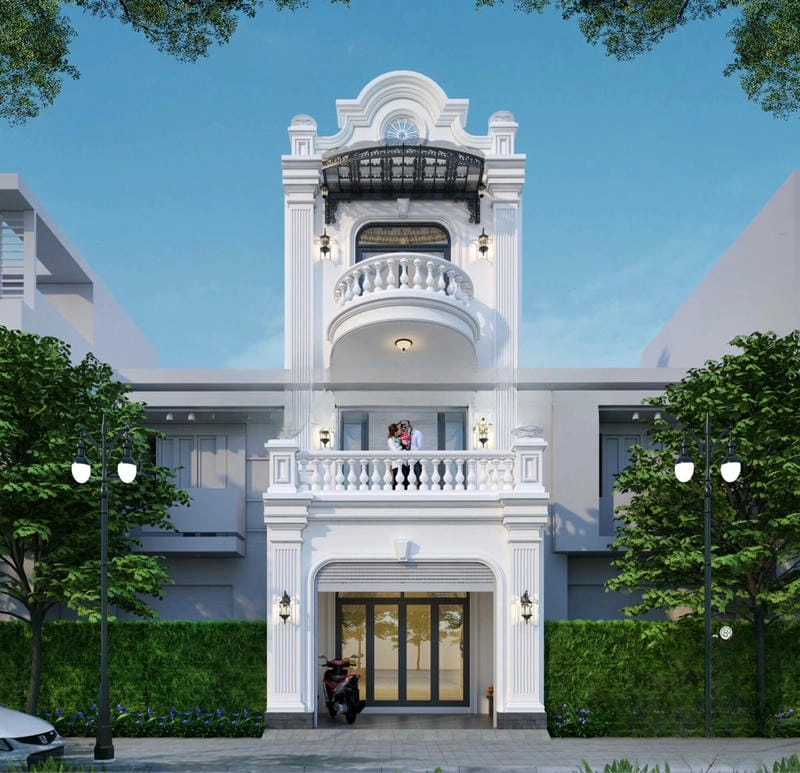 Gợi ý mẫu nhà 3 phòng ngủ 1 phòng thờ hài hòa