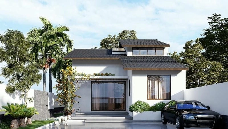 Mẫu nhà mặt tiền 6m - Tối ưu không gian, đẹp hiện đại