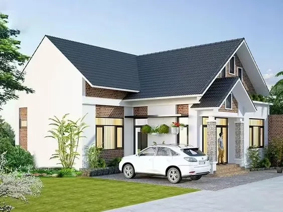 Khám phá mẫu nhà cấp 4 chữ l giá 200 triệu tiết kiệm