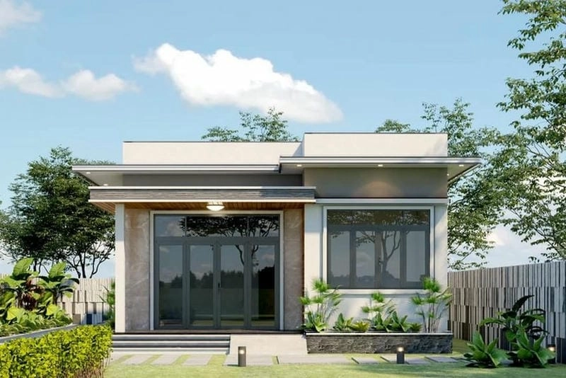 Nhà cấp 4 ngang 6m đơn giản mà tiện nghi thoáng đãng