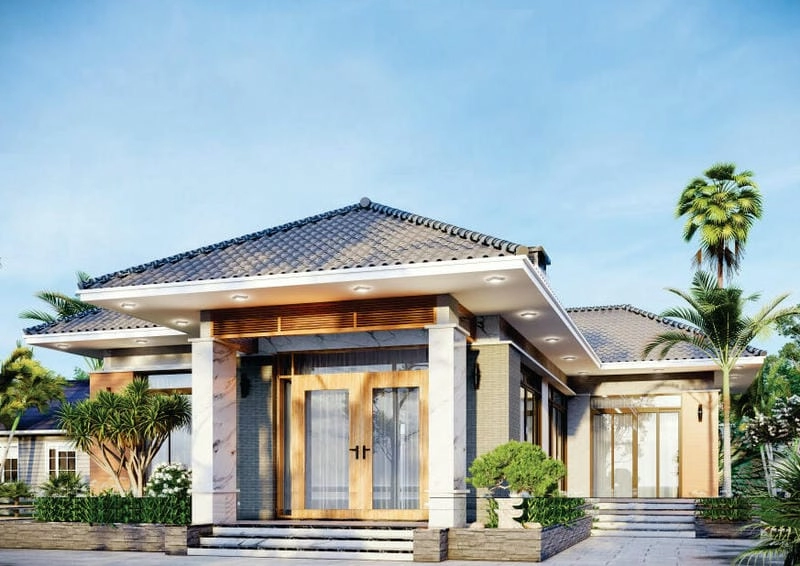 gợi ý mẫu nhà cấp 4 nông thôn lên xây với chi phí rẻ đáng tham khảo cho bạn