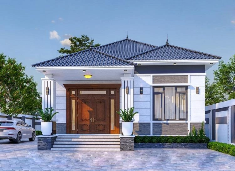 Khám phá mẫu nhà cấp 4 mái nhật đẹp sang trọng tinh tế
