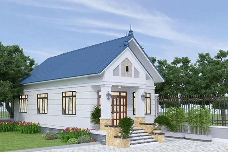 Tham khảo mẫu nhà gác lửng 5m tiết kiệm diện tích