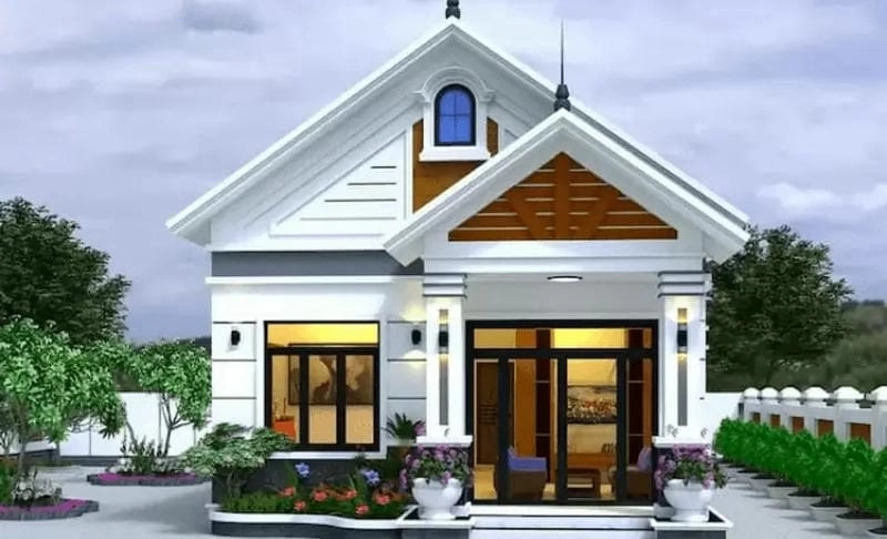 mẫu nhà mái thái 3 mái nổi bật ấn tượng dễ xây dựng