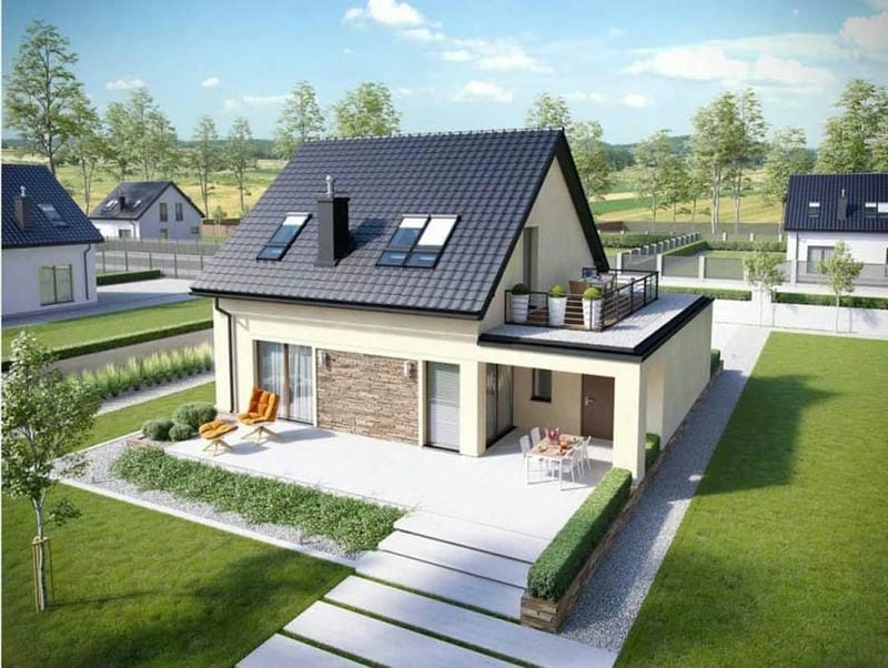 những mẫu nhà mái thái đẹp giá rẻ thiết kế hiện đại tiết kiệm