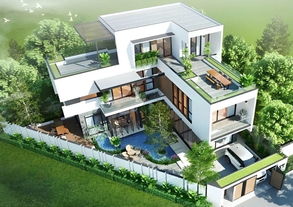 Khám phá mẫu nhà chữ l đẹp giá rẻ tinh tế