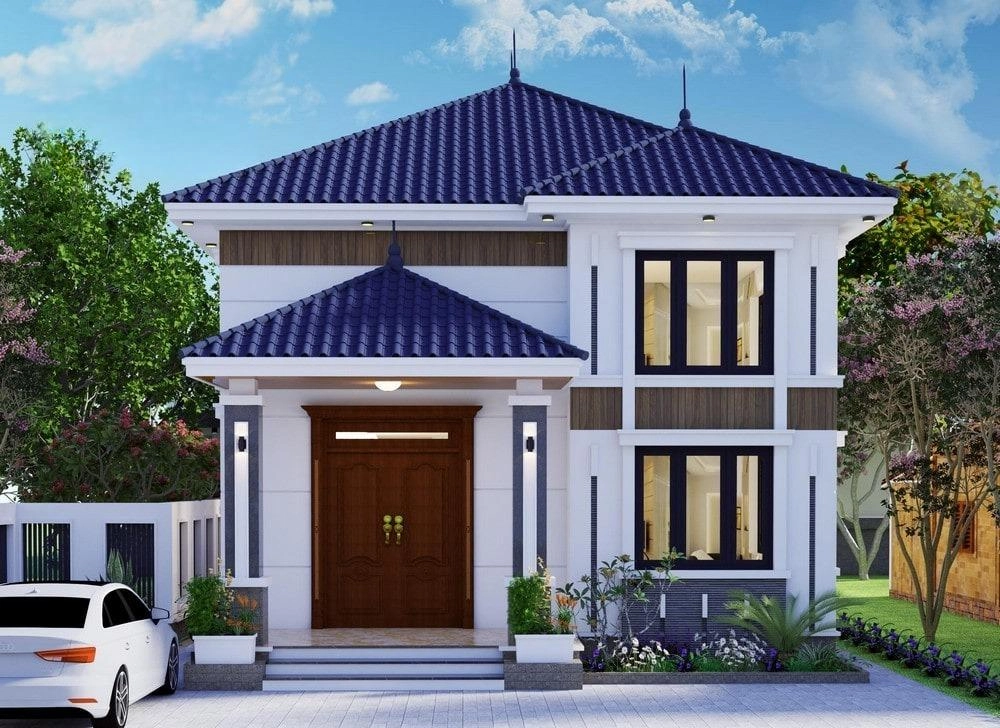 Ngắm nhìn mẫu nhà gác lửng đẹp 2024 sang trọng