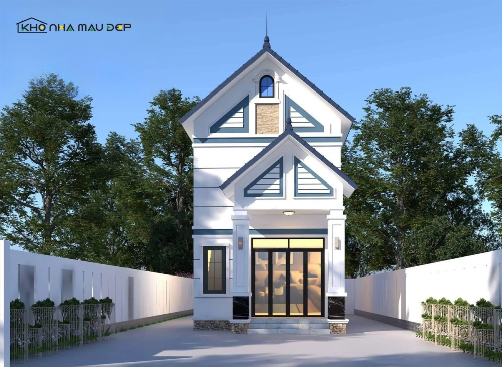 Gợi ý mẫu nhà gác lửng 7x10 hợp lý đẹp mắt