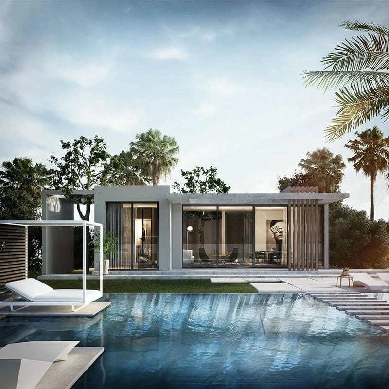 Ý tưởng mẫu nhà mái bằng 1 tầng hiện đại đẹp trẻ trung