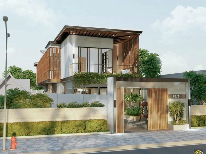 Tham khảo mẫu nhà ngang 6m dài 9m nhỏ xinh