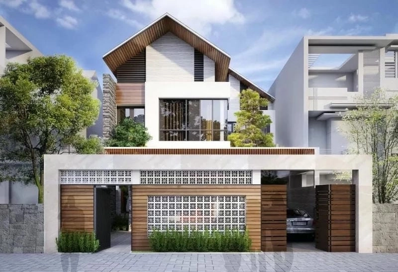 Ý tưởng mẫu nhà ngang 5 dài 20 đẹp tinh tế