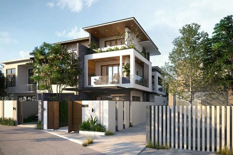 Khám phá mẫu nhà phố 5x20m 3 tầng hiện đại