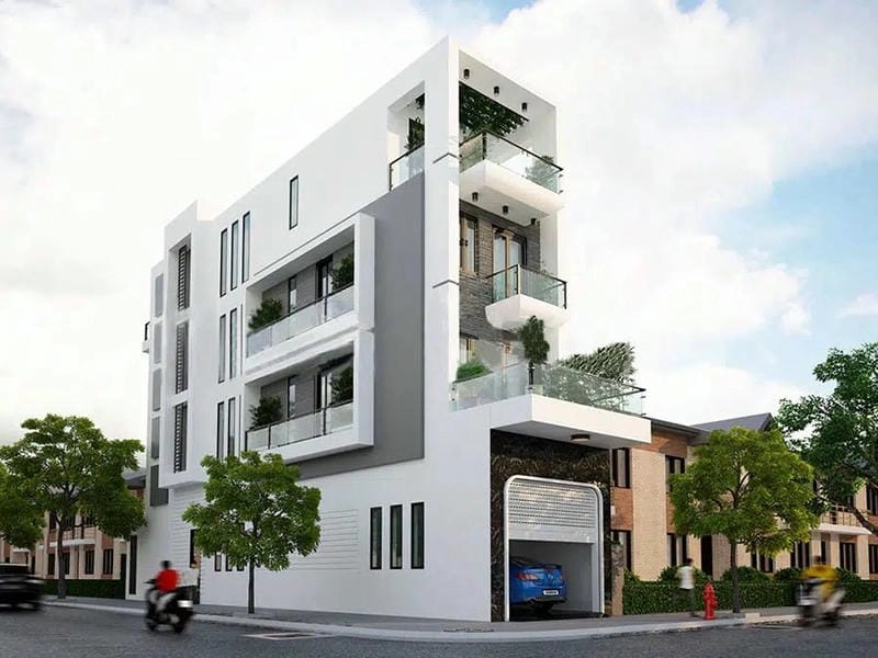 Thiết kế thông minh cùng mẫu nhà ống thiết kế nhà 2 mặt tiền kinh doanh