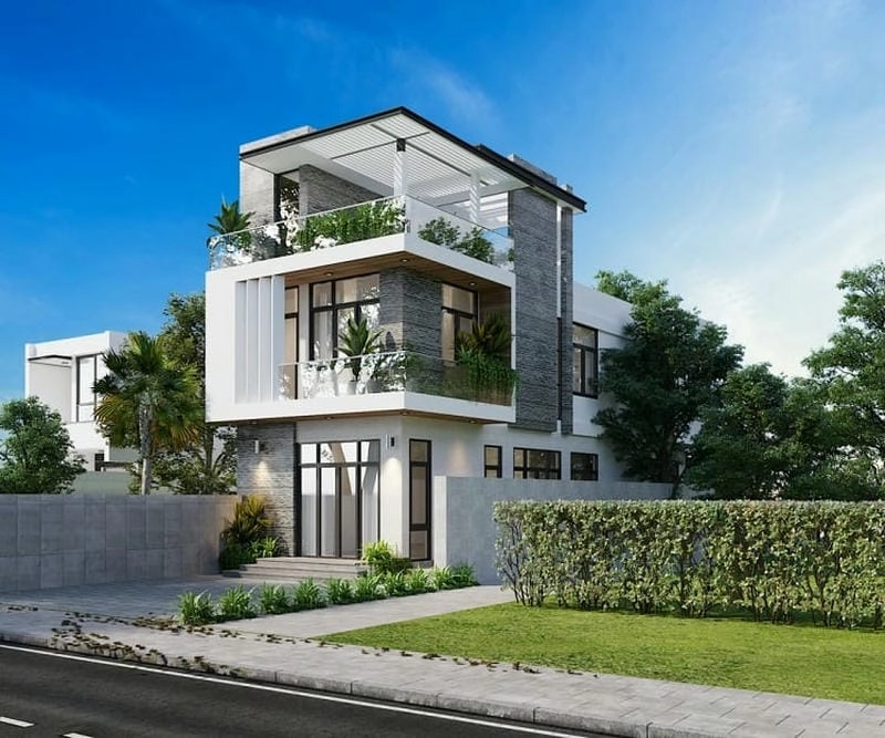 Ý tưởng bố trí nhà ống rộng 7m tiện lợi