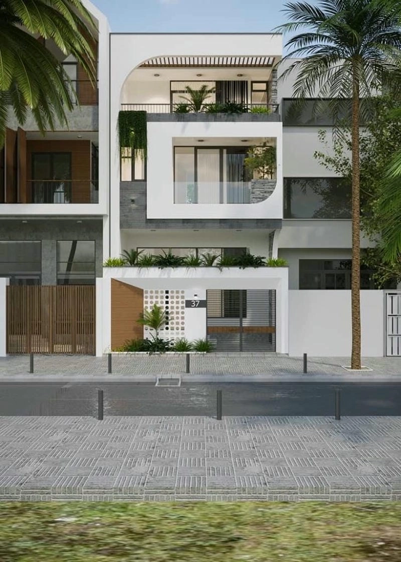 Bố trí hợp lý thiết kế nhà rộng 7m dài 10m