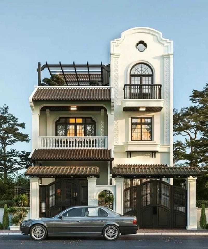 xây nhà phong cách indochine vừa đẹp vừa giữ giá trị văn hóa