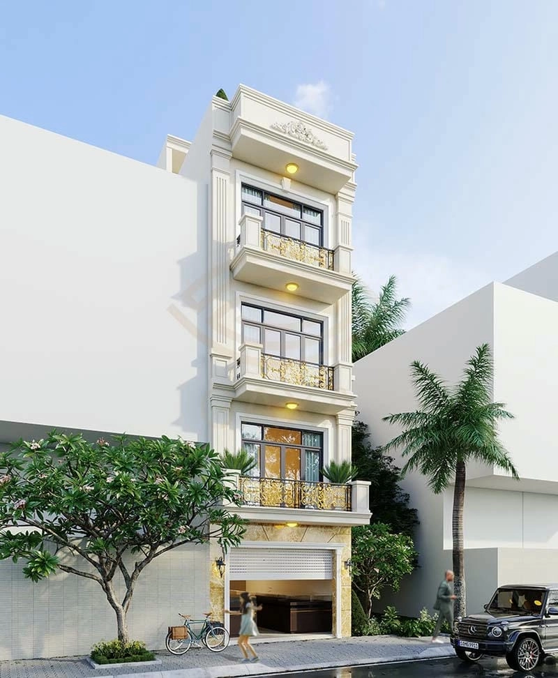 mẫu cửa gỗ nhà tân cổ điển sang trọng bền đẹp tinh tế