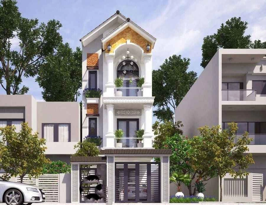 Ngắm các mẫu thiết kế nhà phố đẹp sang trọng