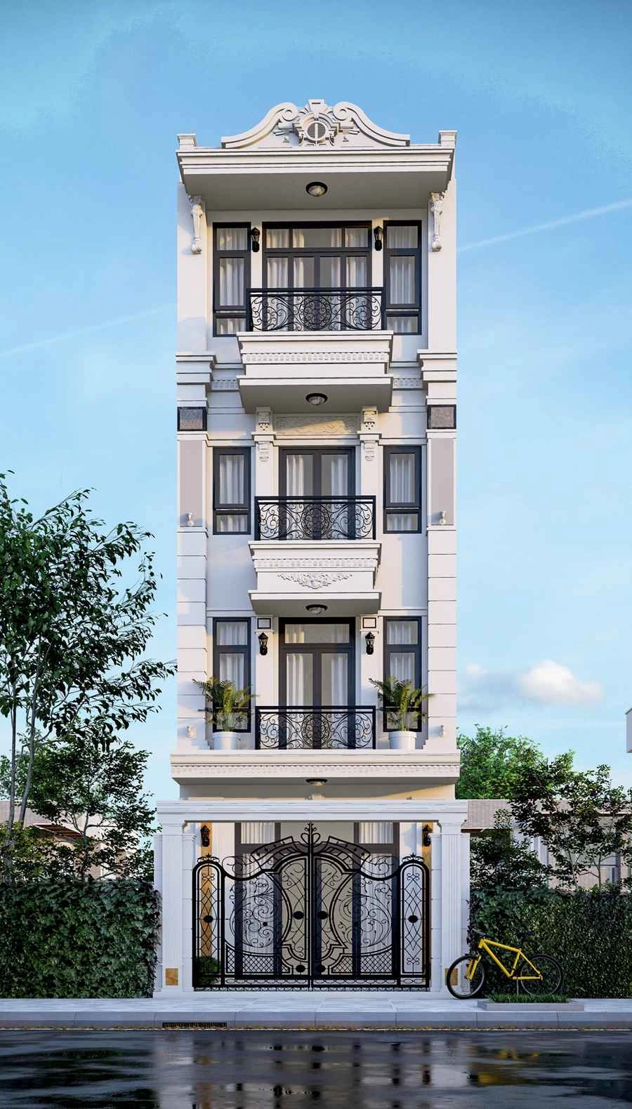 Ngắm nhìn mẫu nhà phố đẹp nhất đẳng cấp