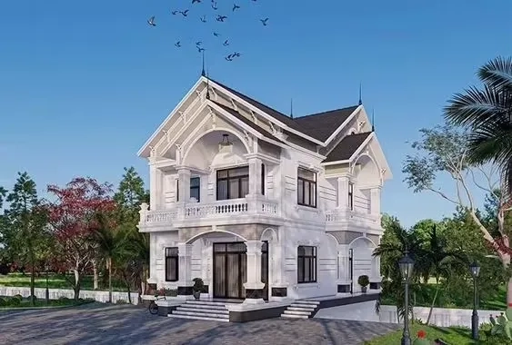 Ngắm nhìn nông thôn mẫu nhà vườn đẹp 2020 2 tầng