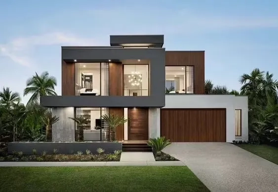 Ngắm mẫu nhà vườn đẹp năm 2019 phong cách 2 tầng