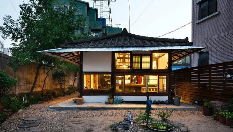 mẫu chòi nhà vườn điểm nhấn thư giãn cho sân vườn