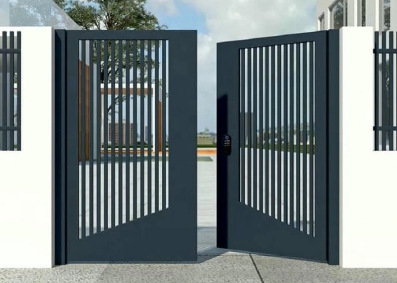 các mẫu cửa nhà bằng sắt đẹp đa dạng lựa chọn phù hợp nhu cầu