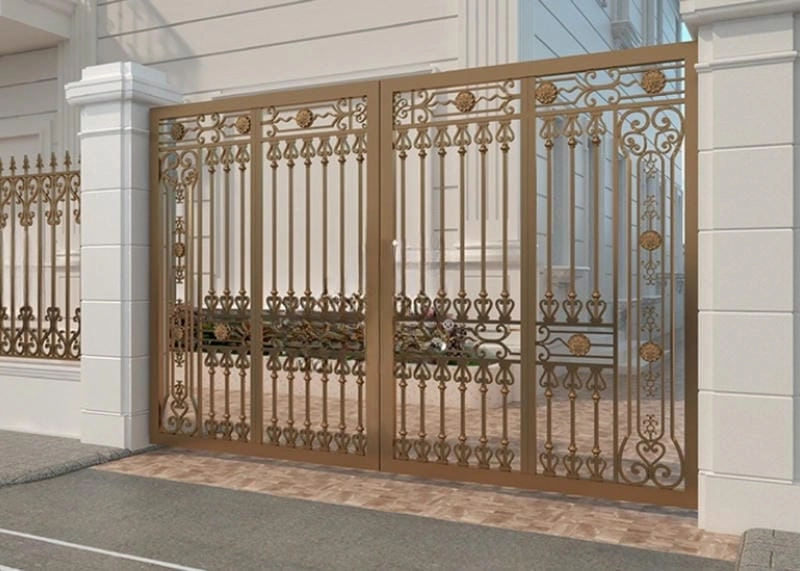 mẫu cửa sắt nhà thiết kế bền vững an toàn