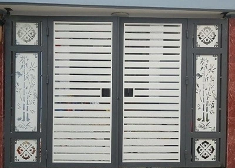 mẫu cửa nhà inox 4 cánh lắp trong cửa cuông bền đẹp gọn nhẹ